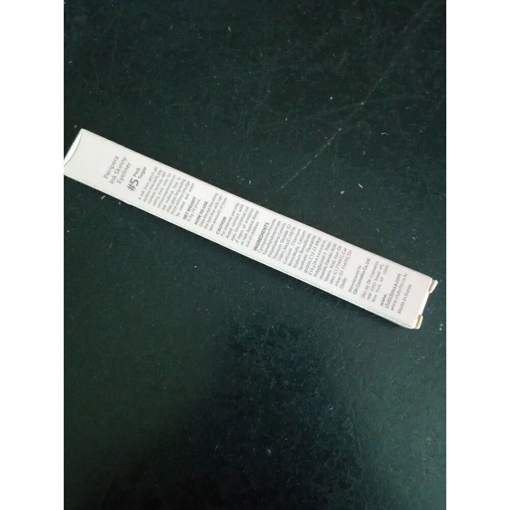 #5 pink sugar INK Skinny eyeliner Peripera